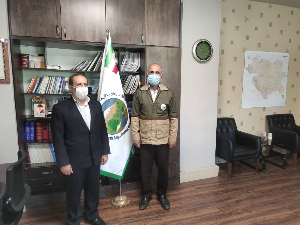 دیدار مدیر کل هواشناسی با مدیرکل منابع طبیعی استان کردستان